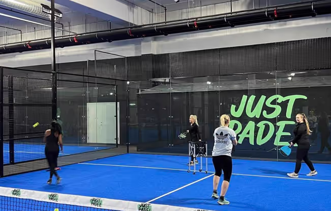 Justpadel Fjellhamar banner